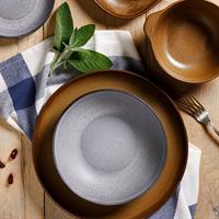 PIATTO TERRACOTTA CM.24 OVALE BROWN BISCUIT