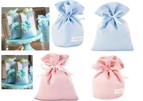 SACCHETTO TESSUTO D.7 H.12 PINK