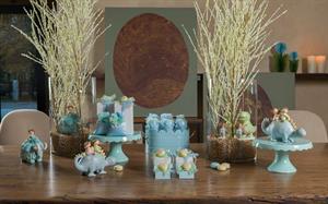 SACCHETTO TESSUTO D.7 H.12 CELESTE