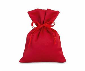SACCHETTO RASO RED 10X14