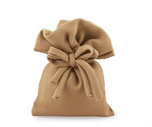 SACCHETTO TESSUTO ROUCHE BROWN CM. 10X15