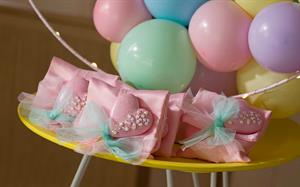 SACCHETTO TESSUTO RASO  BUSTINA CM.10X10 PINK