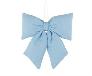 FIOCCO TESSUTO IMBOTTITO AZZURRO 18X22