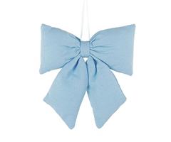 FIOCCO TESSUTO IMBOTTITO AZZURRO 18X22