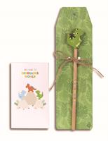 MATITA DINOSAURO CON TASCA