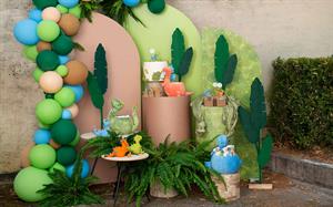 DINOSAURO CONTENITORE 3D VERDE