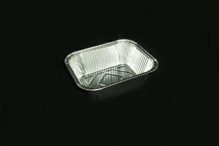 ALLUMINIO  CON COPERCHIO 1 PORZIONE  PZ.4