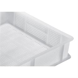 CASSETTA FORATA SERVICE CM.60X40X10H. FONDO FORATO