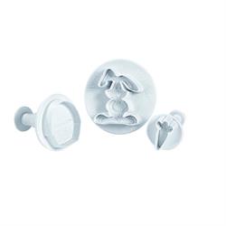 STAMPO ESPULSIONE CONIGLIO/CAROTA E CESTO PZ.3