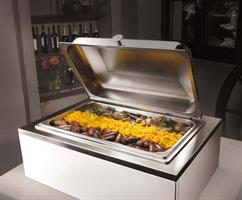 CHAFING DISH GN 1/1 MDF BIANCO CM.46X64 C/FRIZIONE