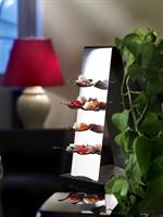 ALZATA PORTA ZAKOUSKI   INOX 12 PZ. CM.12X34