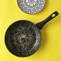 PADELLA ALL+ANTIAD ST-BLACK CM.32 INDUZION MM.5