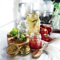 BARATTOLO VETRO 4 STAG.  15 CL. CON TAPPO