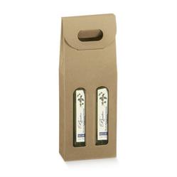 SCAT. OLIVIA 2 BOTT. CON MANICO AVANA 13X6,5X33