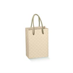 SHOPPER CARTA C/CORDINO MATELASSE' NUDO 16X8X23