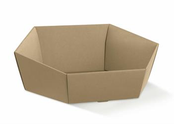 SCAT. CESTA ESAGONALE   AVANA 20X17X7