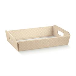 SCAT. CESTA MATELASSE'  NUDO 35X26X7
