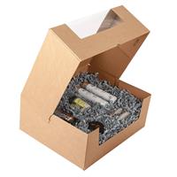 SCAT. MARMOTTA AVANA CON FINESTRA 38X30X14