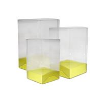 FONDI RIALZATI CON FORO PELLE BIANCO 25X25X5 H.