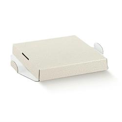 FONDI RIALZATI PELLE BIANCO 18X18X3 H.