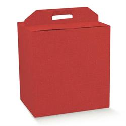 SCAT. PANETTONE 330X250X350 LINO ROSSO