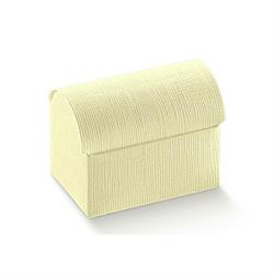 SCAT. COFANETTO SETA AVORIO 175X110X115