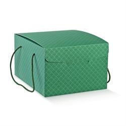 SCAT. SEGRETO C/CORDINO EUCALIPTO 21X21X21