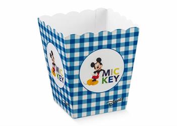 VASO CONICO 70X70X110   MICKEY BLU