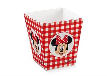 VASO CONICO 70X70X110   MINNIE ROSSO