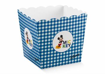 VASO CONICO 150X150X180  MICKEY PARTY BLU