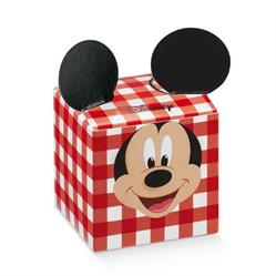 SCAT. CUBO 5X5X5 MICKEY PARTY ROSSO