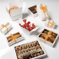 SCAT. PRATICA C/INSERTO E FIN. 16X8X3 PELLE BIANCA