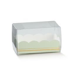 SCAT. ASTUCCIO PVC VASCHETTA ELEGANT VERDE 19X5X5