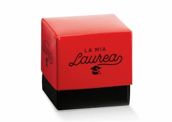 SCAT. FLEUR LA MIA LAUREA 7X7X7 RED-BLACK