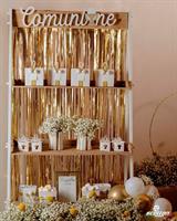 SCAT. CUBO CON CORDINO 5X5X5 WHITE GOLD CALICE