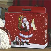 SCAT. PANETTONE 430X240X345 BABBO NATALE