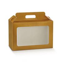 SCAT. VALIGETTA FINESTRA SKIN ORO 29X14,5X19