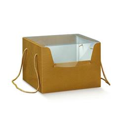 SCAT. PRESTIGE C/CORDINO 21X21X21 SKIN ORO