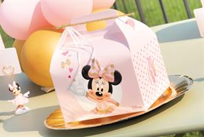 VASO CONICO 165X165X120  MINNIE BALLERINA ROSA