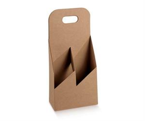 CESTELLO 2 BOTTIGLIE    AVANA 13X65X29