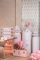 SCAT. VALIGETTA 70X60X43 MONGOLFIERA ROSA