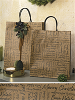 SHOPPER 1 BOTTIGLIA 95X95X38 WORDS AVANA