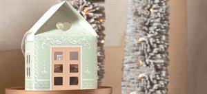 SCAT. CASETTA C.CORDINO  245X245X15 GREEN LITTLE HOUSE