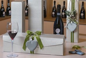 SCAT. 1 BOTTIGLIA MAGNUM 11X11X39 SKIN ARGENTO