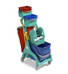 CARRELLO NICK PLUS  30  LT.25 +2 VASCHE LT.4 E PORTASACCO