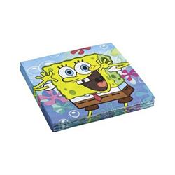 TOVAGLIOLI 33X33 2V. PZ. 20 SPONGEBOB