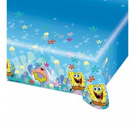 TOVAGLIA PLASTIFICATA CM. 120X180 SPONGEBOB
