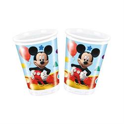 BICCHIERI PLASTICA PZ. 8 MICKEY MOUSE
