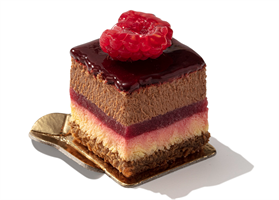 PIATTINO QUADRATO ORO   FENICE CM.6X6 MONOPORZIONE