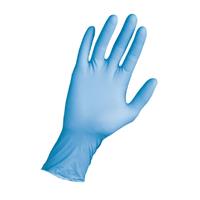 GUANTI LATTICE LATEX BLU 100 PZ. MEDIO